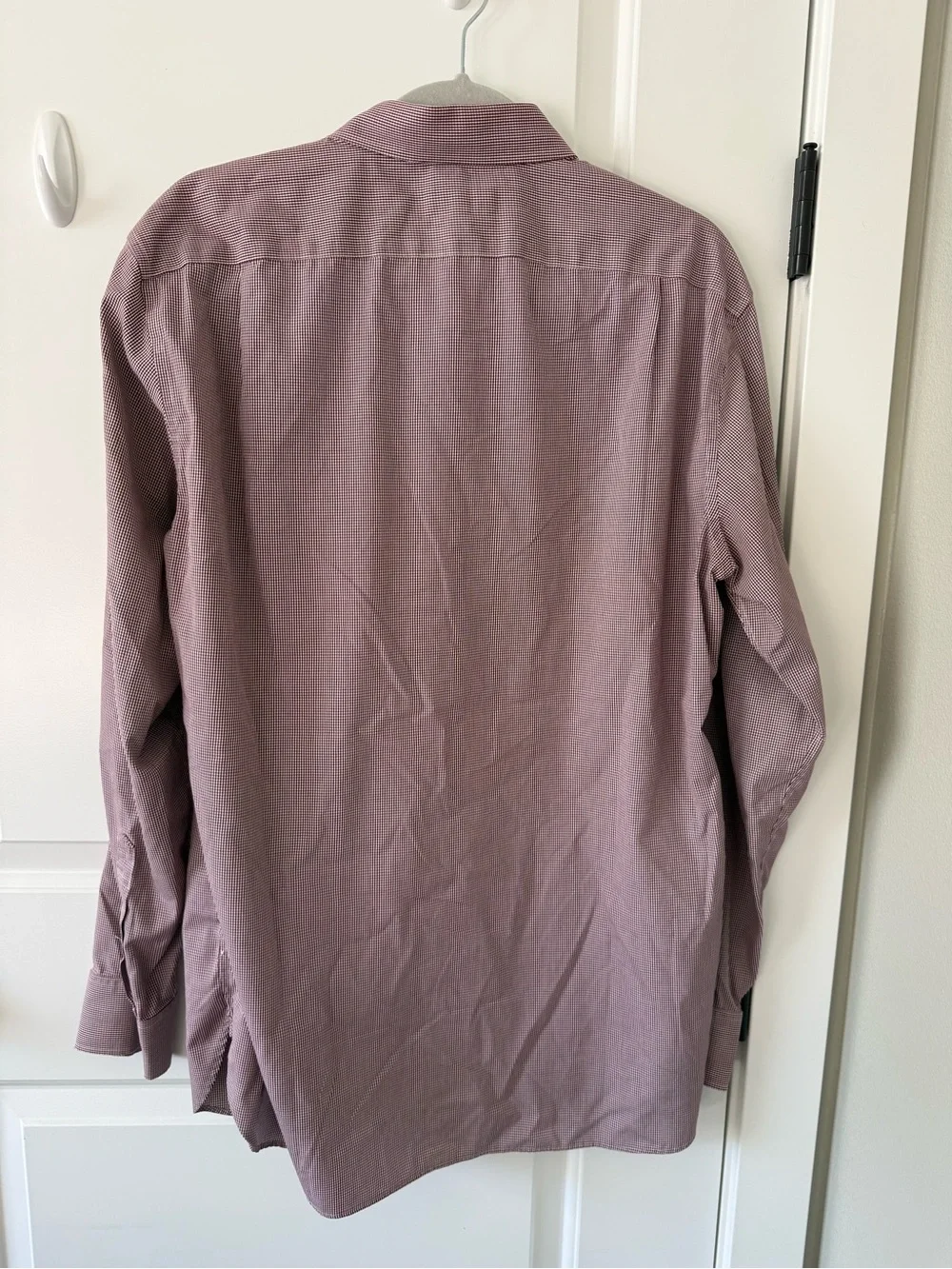 J crew button up shirt in red